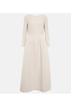 The Row Midikleid Lilibet aus Wolle und Seide