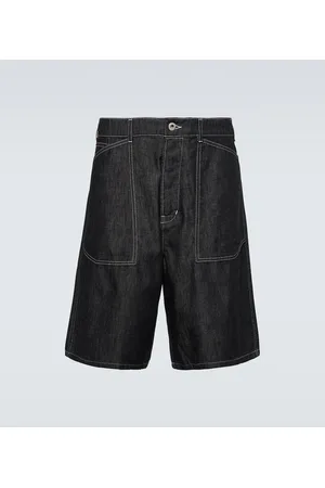 Kenzo Bestickte Jeansshorts Sailor