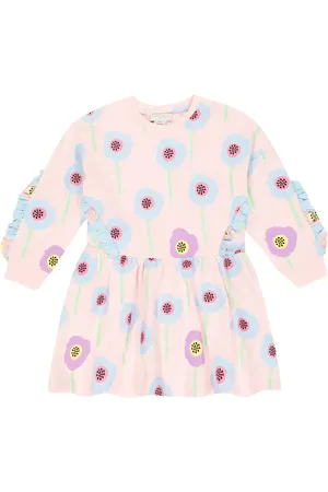 Stella McCartney Bedrucktes Kleid aus Baumwoll-Jersey