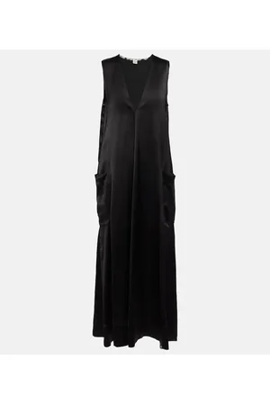 Totême Midikleid aus Satin