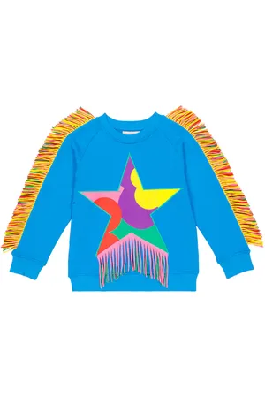 Stella McCartney Verziertes Sweatshirt aus Baumwoll-Jersey