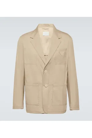 Prada Blazer aus einem Baumwollgemisch