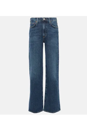AGOLDE Mid-Rise Straight Jeans Harper
