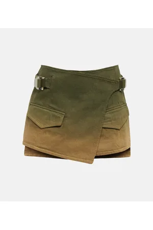 DION LEE Wickelrock aus Denim