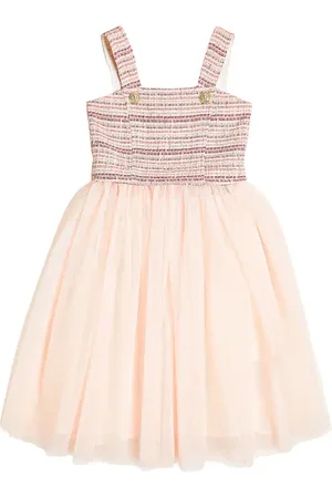 Balmain Kleid aus einem Baumwollgemisch