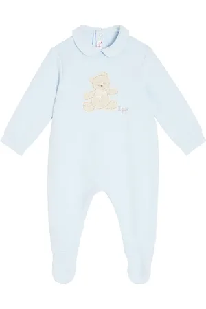 Il gufo Baby Strampler aus Baumwolle