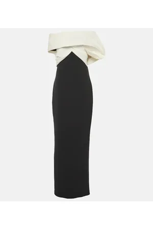Safiyaa Robe Lerena Vista aus Crêpe