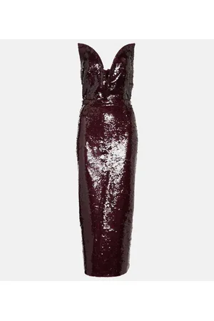 Roland Mouret Midikleid mit Pailletten
