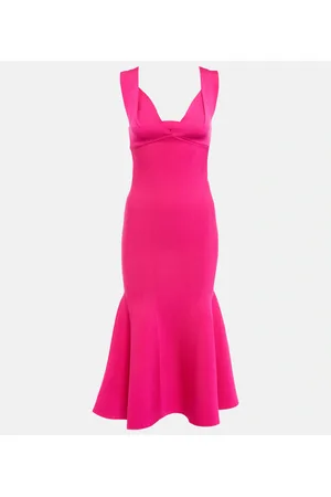 Roland Mouret Asymmetrisches Midikleid