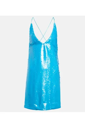 Ganni Minikleid mit Pailletten