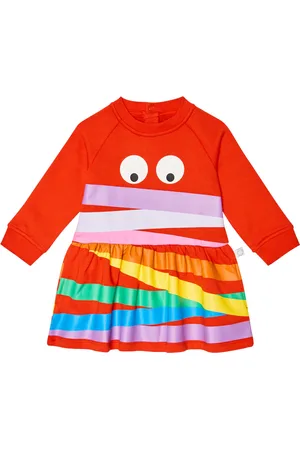 Stella McCartney Baby Kleid aus Baumwolle mit Print