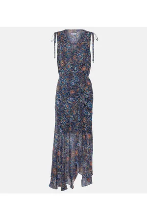 VERONICA BEARD Maxikleid Dovima aus Seide