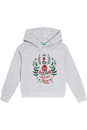 Kenzo Bestickter Hoodie aus Baumwoll-Jersey