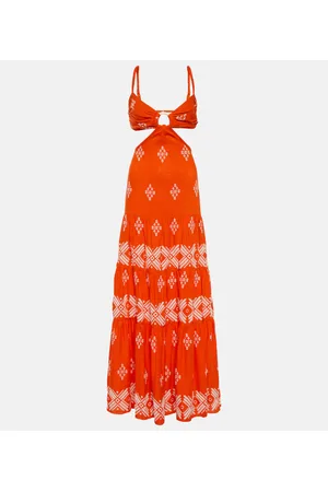 JOHANNA ORTIZ Maxikleid aus Baumwolle