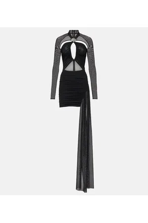 DAVID KOMA Minikleid mit Cut-outs