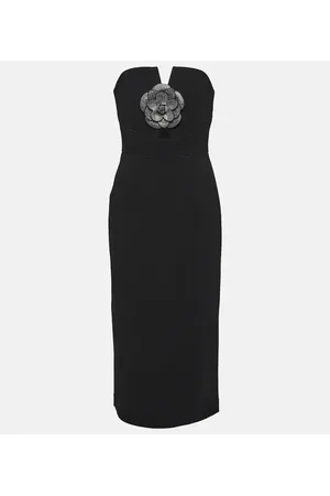 Rebecca Vallance Verziertes Midikleid Yvonne aus Crêpe