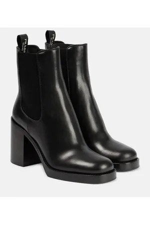 Prada Chelsea Boots aus Leder