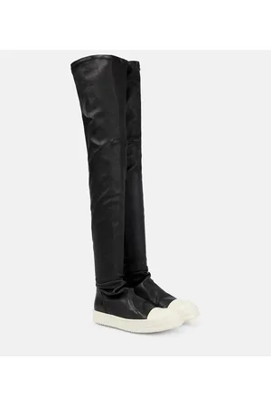 Rick Owens Stiefel Stocking aus Leder