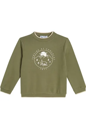 Tartine Et Chocolat Bedrucktes Sweatshirt aus Baumwolle