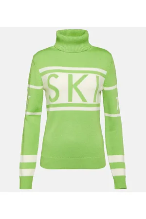 Perfect Moment Skipullover Schild aus Wolle
