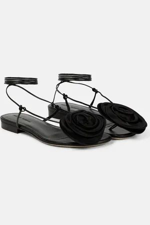MAGDA BUTRYM Verzierte Sandalen aus Leder
