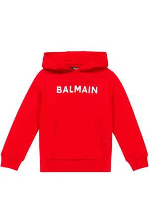 Balmain Hoodie aus Baumwoll-Jersey