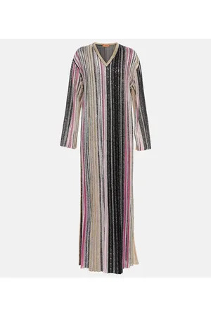 Missoni Verziertes Maxikleid aus Häkelstrick