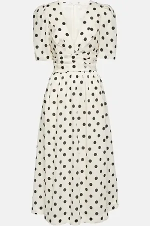 ZIMMERMANN Midikleid Crush aus Leinen