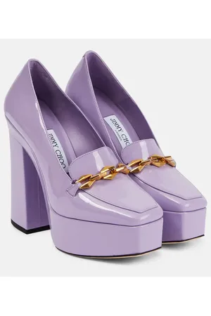 Jimmy Choo Plateau-Pumps Diamond Tilda aus Lackleder