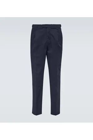 BARENA Mid-Rise-Chinohose Masco Trevo aus Gabardine