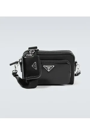 Prada Messenger Bag mit Leder