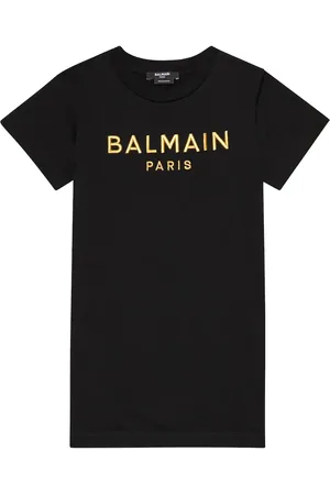 Balmain Kleid aus Baumwoll-Jersey