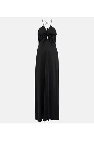 Ganni Maxikleid aus Crêpe-Jersey