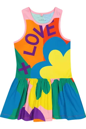 Stella McCartney Bedrucktes Kleid aus Baumwolle