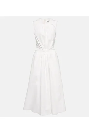 Proenza Schouler White Label Midikleid aus Baumwolle