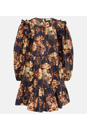 ULLA JOHNSON Minikleid Rhea aus Baumwollpopeline