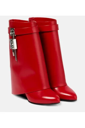 Givenchy Stiefel Shark Lock aus Leder