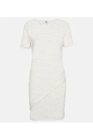Totême Minikleid aus Häkelstrick