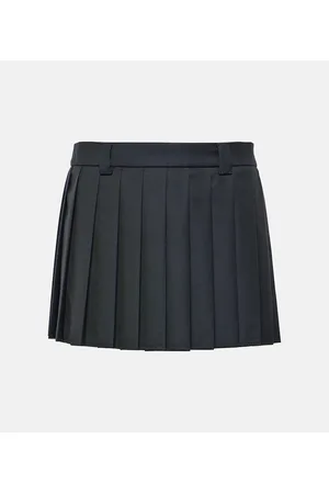 Miu Miu Minirock aus Schurwolle