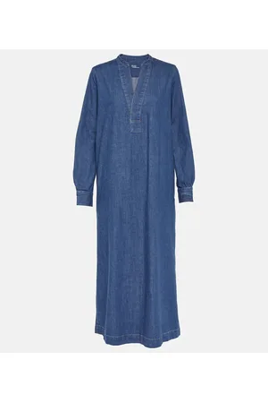Ralph Lauren Kaftan aus Baumwoll-Twill