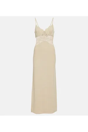 Staud Maxikleid aus einem Baumwollgemisch