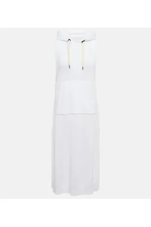 Brunello Cucinelli Midikleid aus Baumwolle