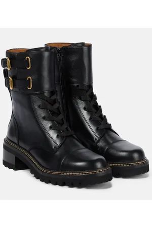 See by Chloé See By Chloé Schnürstiefel Mallory aus Leder