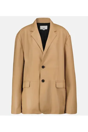 The Frankie Shop Blazer Olympia aus Lederimitat