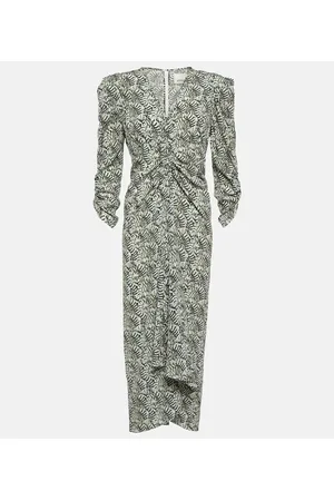 Isabel Marant Bedrucktes Midikleid Albiniga