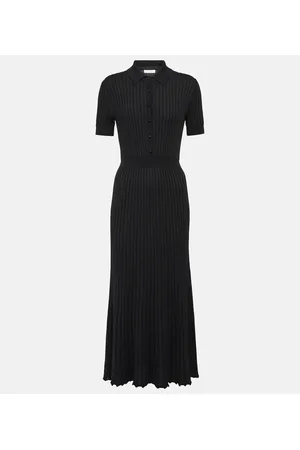GABRIELA HEARST Polokleid Amor aus Seide und Kaschmir