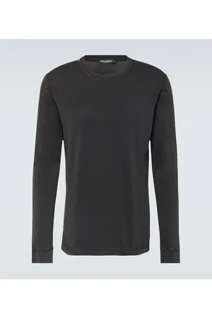 Dolce & Gabbana Longsleeve aus Baumwoll-Jersey