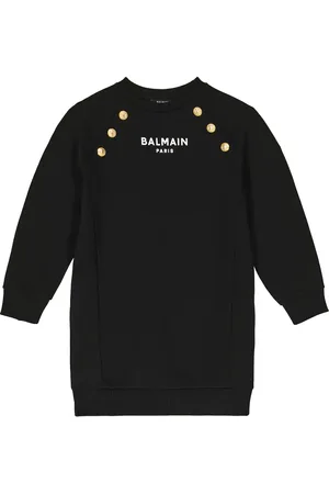 Balmain Verziertes Kleid aus Jersey
