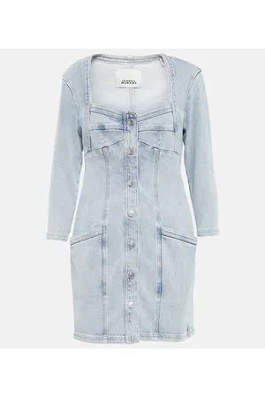 Isabel Marant Minikleid Vona aus Denim