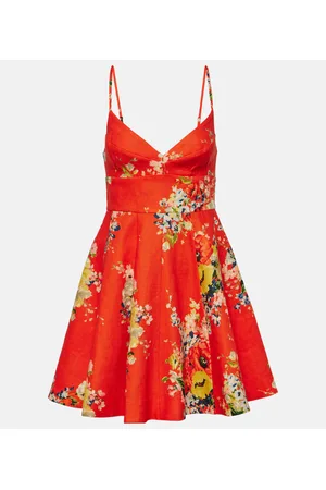 ZIMMERMANN Minikleid Alight aus Leinen